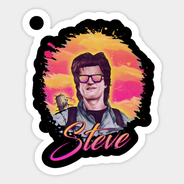 Steve Harrington Sticker by peterstringfellow6